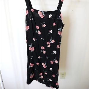 90s style floral dress